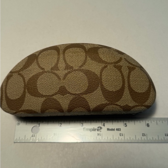 Large Coach Sunglass Case-Hard Shell - Picture 6 of 8